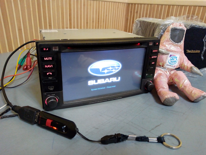 Ремонт USB автомагнитолы Subaru Forester PMS SFT-8099GB