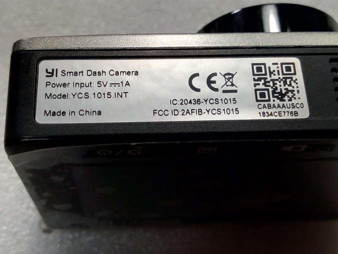 Видерегистратор не запоминает настройки. Ремонт Xiaomi YI Smart Dash Camera