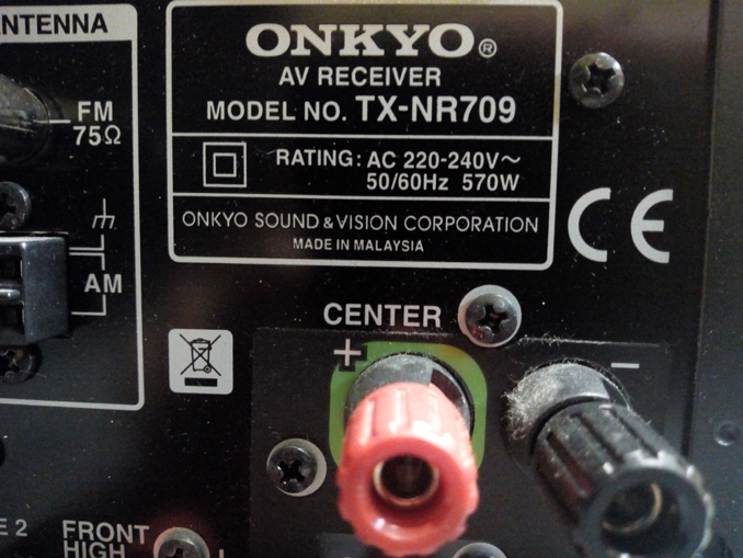 Нет звука, нет изображения по HDMI. Ремонт Onkyo TX-NR709