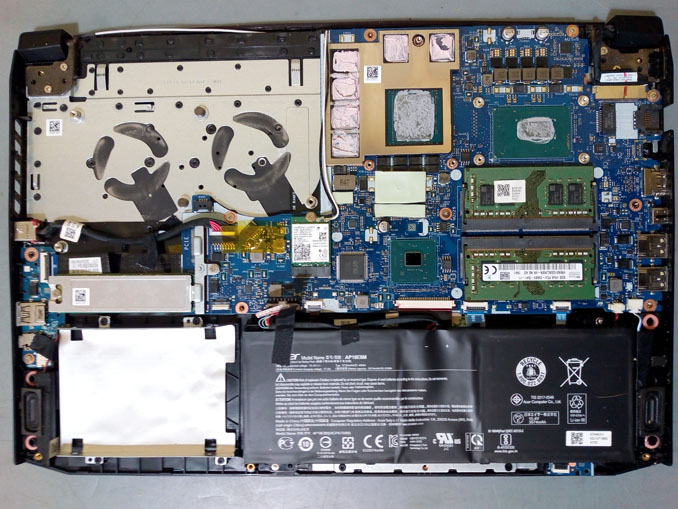 Ноутбук греется. Обслуживание Acer Nitro 5 AN515-54-72EJ