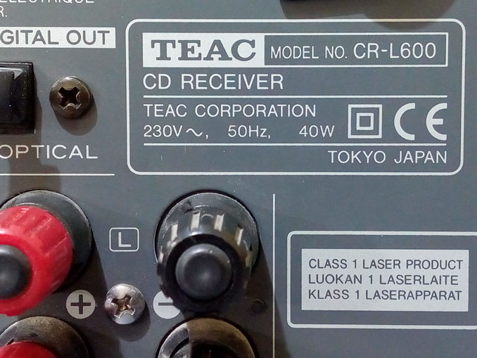 Ремонт CD ресивера TEAC CR-L600. Установка bluetooth