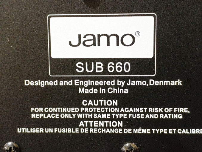Ремонт Jamo SUB 660. Сабвуфер не включается