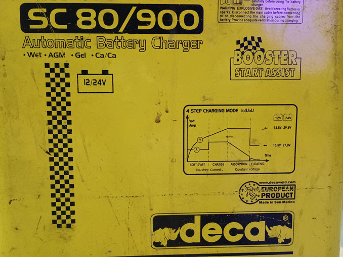 Ремонт Deca SC 80/900. Не заряжает аккумулятор