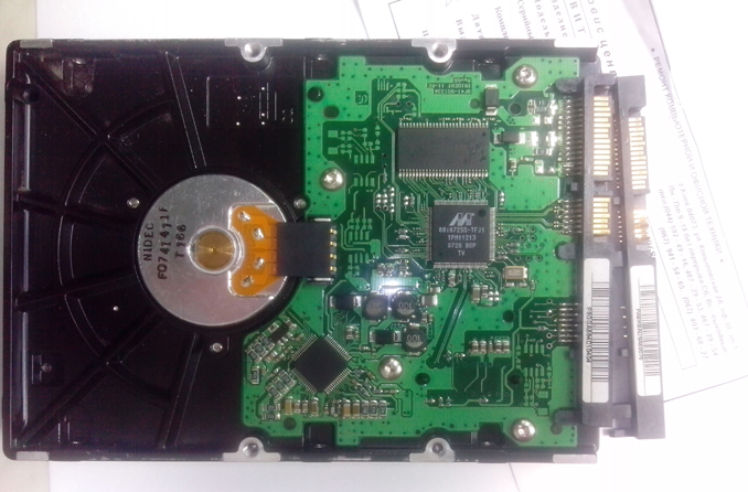 Ремонт жесткого диска Samsung HD501LJ