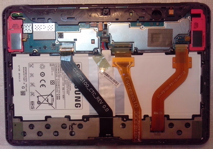 Восстановление зарядки и включения планшета Samsung GT-P5110