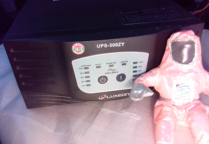 Ремонт источника бесперебойного питания Luxeon UPS-500ZY