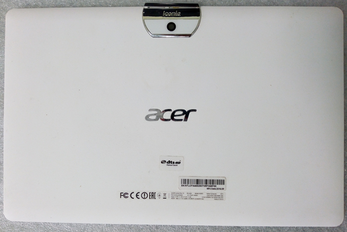 Не заряжается планшет Acer Iconia One 10