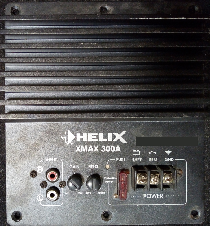 Не работает активный сабвуфер Helix XMAX 300A