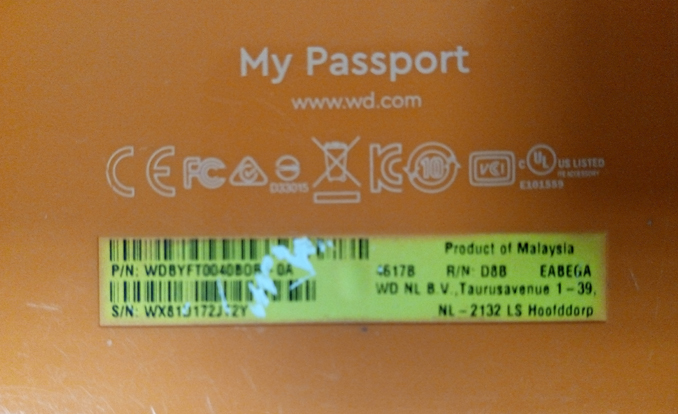Ремонт WD My Passport 4TB. Не определяется компьютером