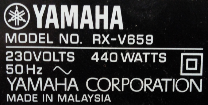 Ремонт av-ресивера Yamaha RX-V659. Не выходит из спящего режима