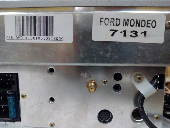 Ремонт китайской автомагнитолы Ford Mondeo. Не запускается навигация