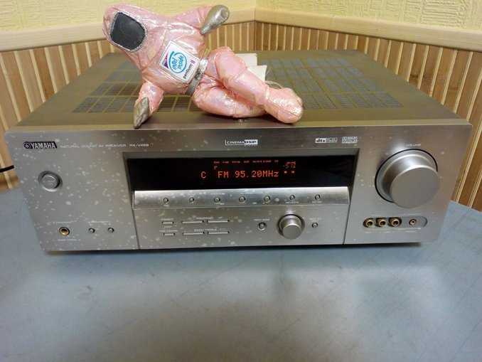 Ремонт аудио-видео ресивера. Не включается Yamaha RX-V459