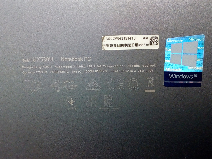 Ноутбук не определяет SSD накопитель. Ремонт Asus ZenBooK UX530U