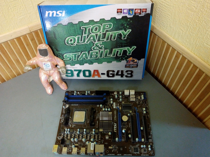 Не стартует материнская плата компьютера. Ремонт MSI 970A-G43