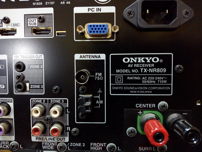 Не звука Onkyo TX-NR809. Ремонт HDMI платы av-ресивера