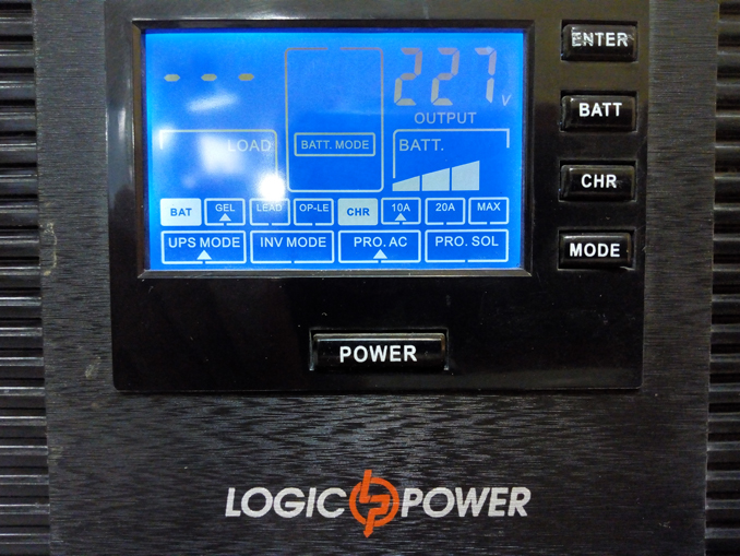 Ремонт LogicPower LPM-PSW-1500VA. Не включается ИБП