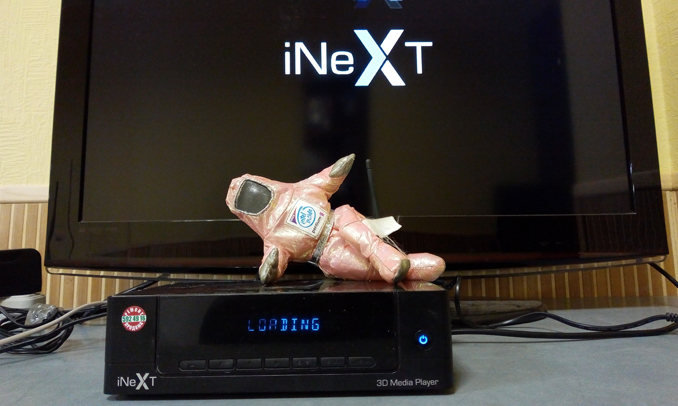Ремонт медиаплеера iNeXT HD1. Приставка не загружается после сброса на заводские установки