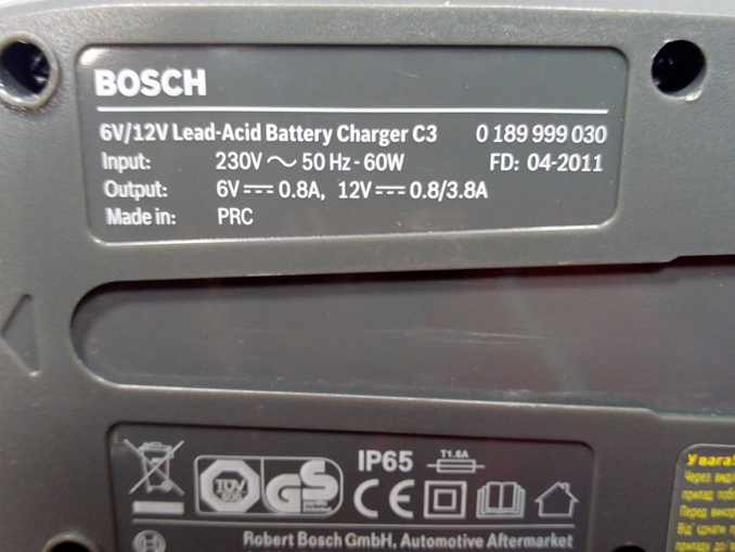 Ремонт зарядки Bosch. Не заряжает авто аккумулятор Lead-Acid Battery Charger C3