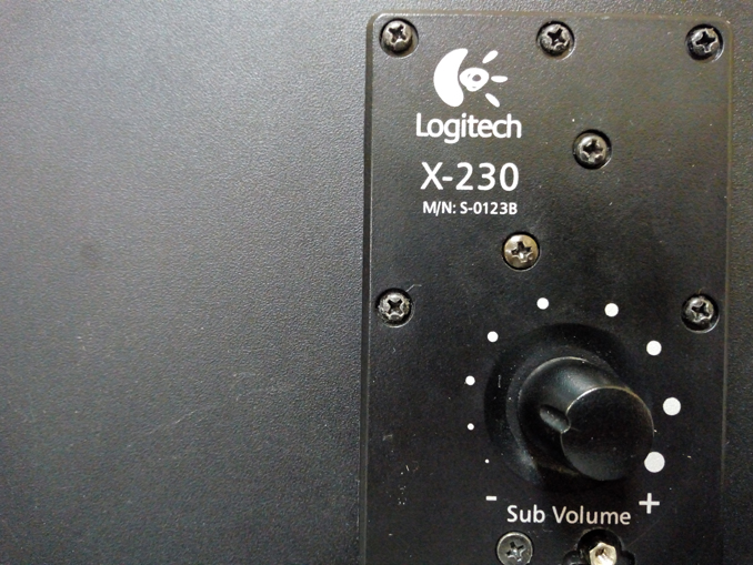 Ремонт Logitech X-230 нет звука. Акустическая система не включается