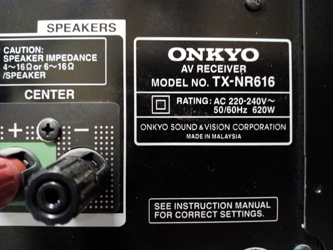 Нет звука, нет изображения через HDMI. Ремонт av-ресивера Onkyo TX-NR616