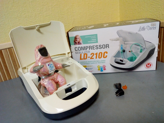 Ремонт ингалятора Little Doctor LD-210C. Небулайзер не включается