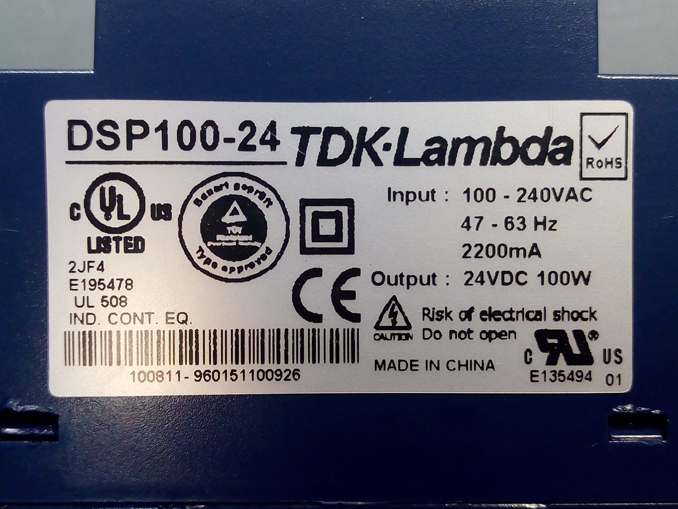 Не работает промышленный блок питания. Ремонт TDK-Lambda DSP100-24