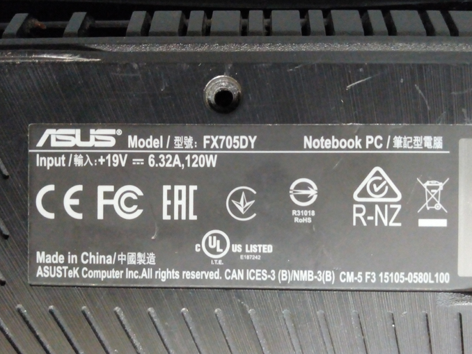 Замена крышки матрицы ноутбука Asus FX705DY. Ремонт корпуса 