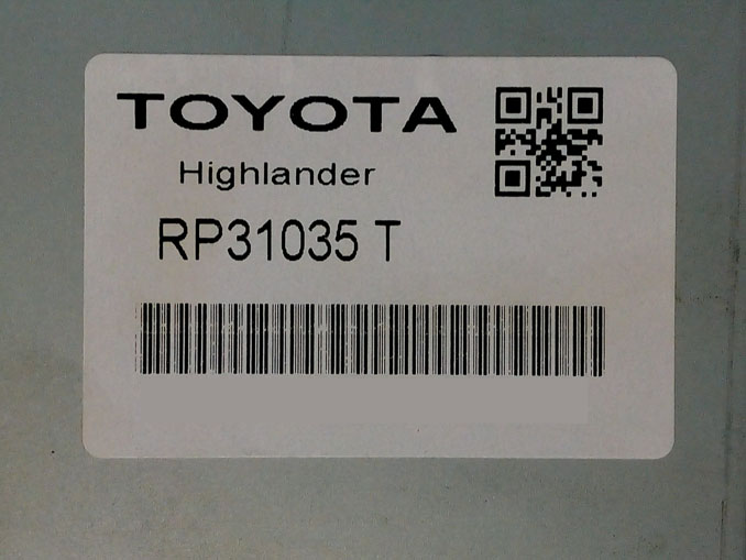 Ремонт автомагнитолы Tesla Style RedPower 31035 Toyota Highlander