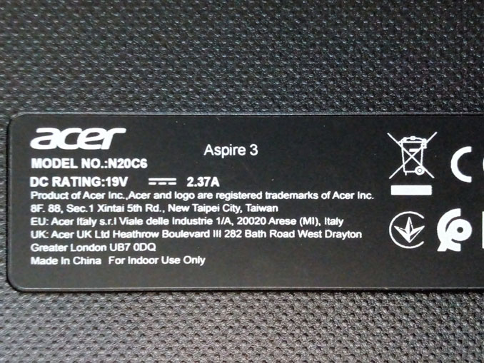 Настройка нового ноутбука Acer Aspire 3 A317-33-P4B7