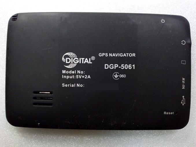 Обновление карт автомобильного навигатора Digital DGP-5061