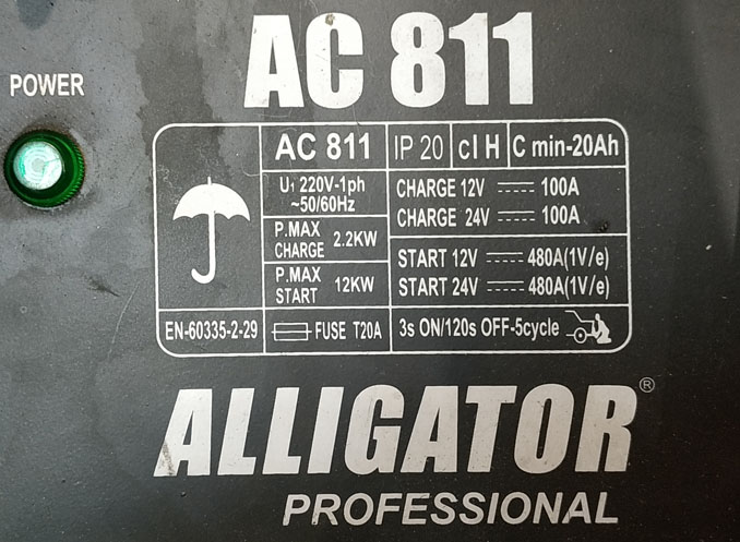 Не работает Alligator AC811. Ремонт пуско-зарядного устройства