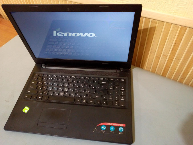 Ремонт ноутбука Lenovo Ideapad 100-15IBD. Windows не грузится