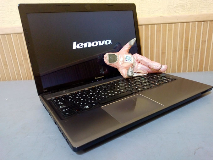 Ремонт Lenovo IdeaPad Z580. Не загружается Windows