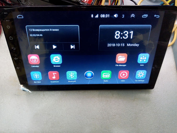 Дым при подключении XY AUTO. Ремонт China Android радио