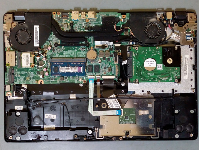 Шумит, гудит ноутбук. Как улучшить работу Acer V5-573G
