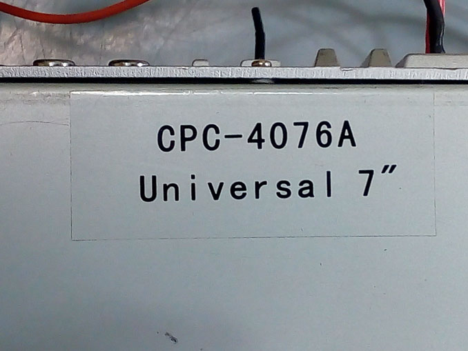 Слетела прошивка автомагнитолы Android RS CPC-4076A