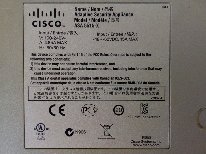 Не включается Cisco ASA 5515-X. Ремонт межсетевого экрана