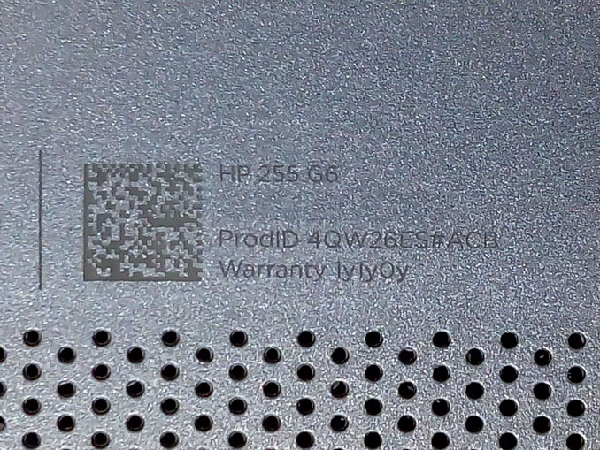 Ремонт ноутбука HP 255 G6. Замена крышки матрицы