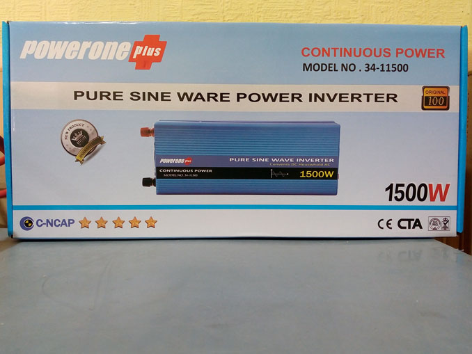 Ремонт инвертора PowerOne Plus Continuous Power 1500W