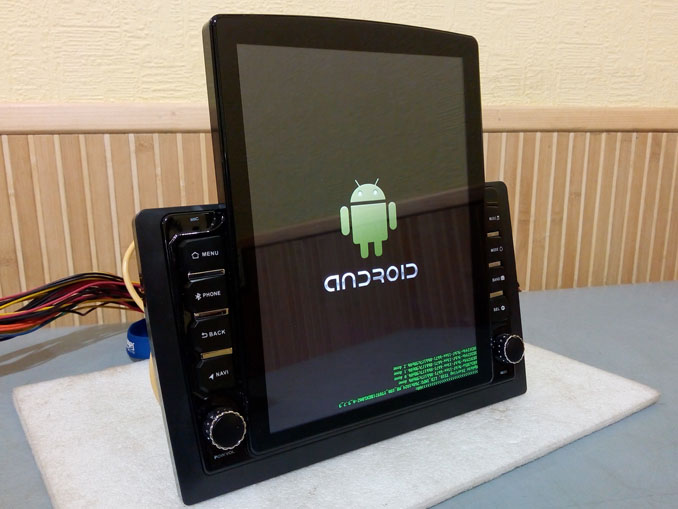 Прошивка автомагнитолы Android с вертикальным экраном