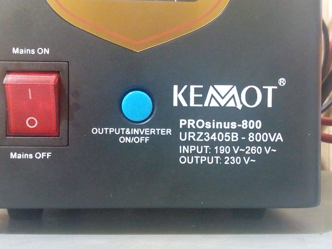 Задымился Kemot PROsinus-800. Ремонт ИБП