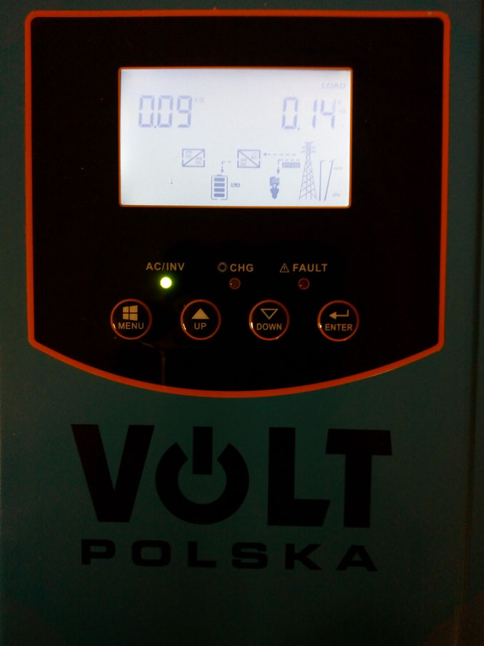 Ремонт солнечного ИБП Volt Polska Sinus Pro Ultra 2000