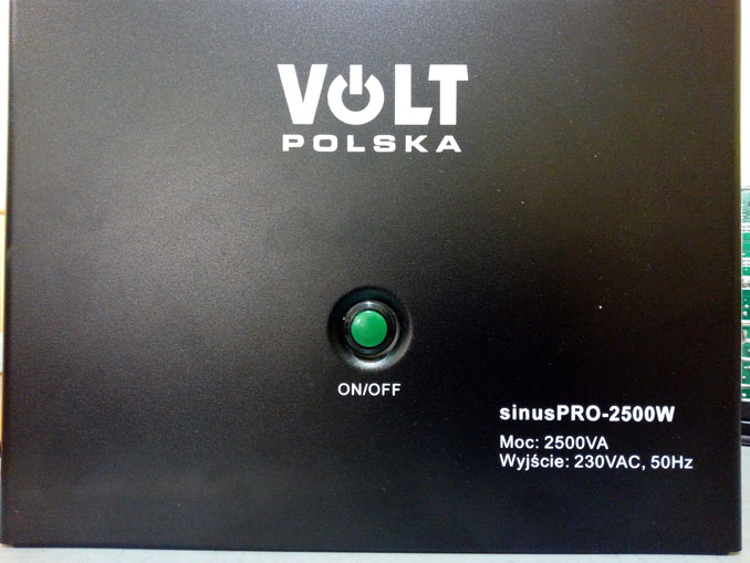 Ремонт Volt Polska sinusPro 2500W. Не работает от батареи