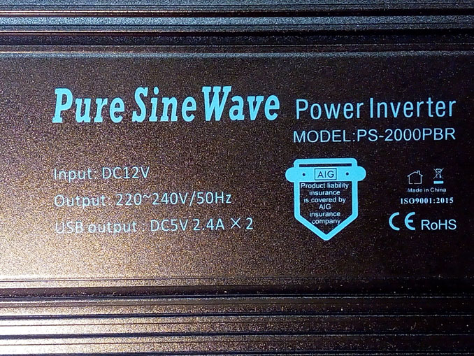 Ремонт Giandel Pure Sine Wave PS-2000PBR. Фаза на выход