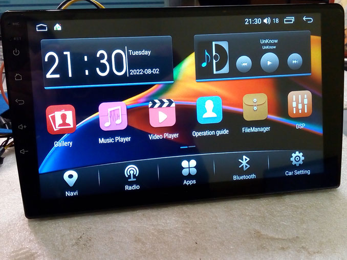 Прошивка автомагнитолы Android 4+32G Carplay QLED