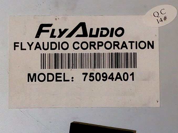 Not detect card! Please Try again! Ошибка FlyAudio 75094A