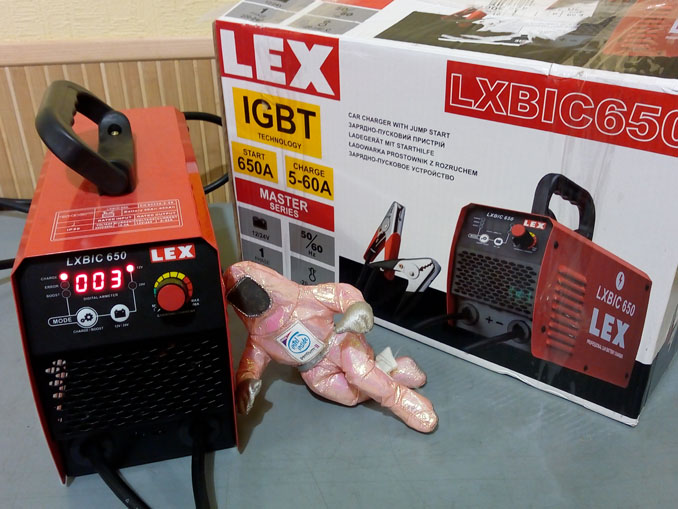Ремонт пуско-зарядного устройства Lex LXBIC 650