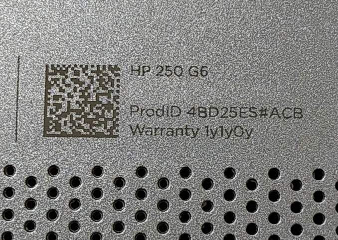 Замена крышки матрицы ноутбука HP 250 G6