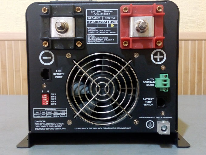 Ремонт Volt Power Sinus 3000 48V. Не работает от батареи