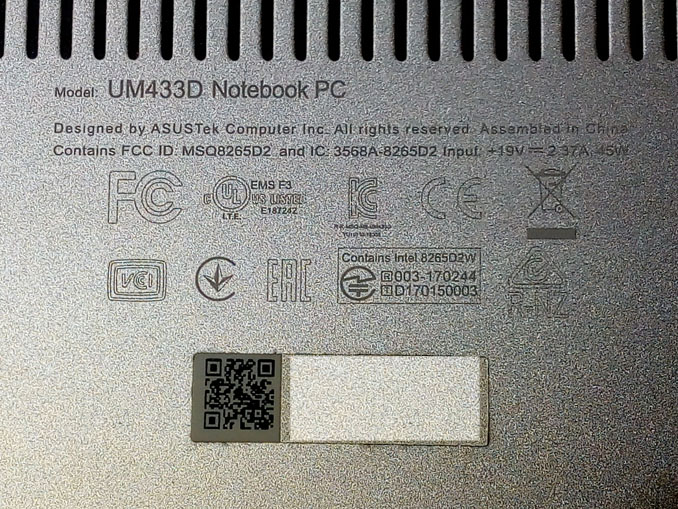 Замена матрицы ноутбука Asus ZenBook 14 (UM433D)
